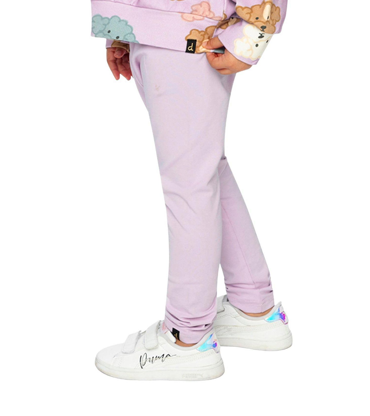 Big Girls 6Y- 12Y Cotton Leggings Lavender