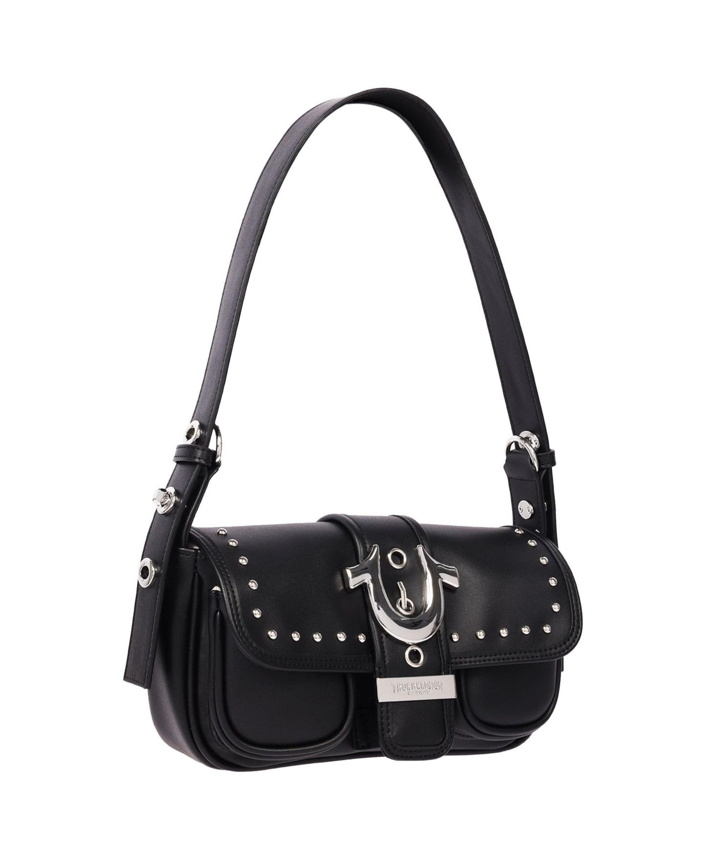 Женская сумка True Religion Smooth Moto Studded Shoulder, цвет: Разноцветный — фото 2
