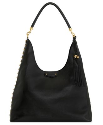 Nolita Extra-Large Leather Studded Hobo Bag