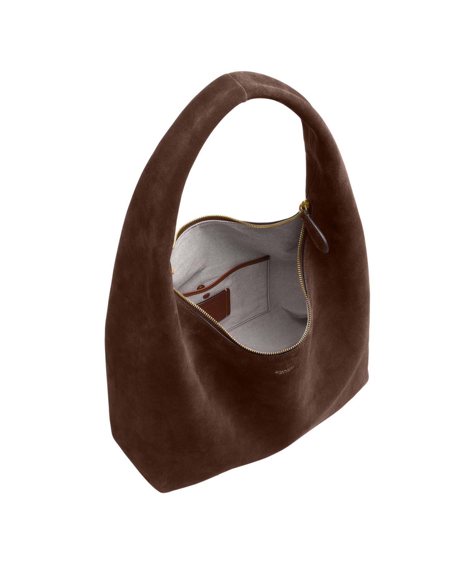 Pillow Brooklyn Large Suede Hobo Bag