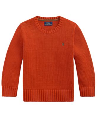 Boys' 2T-7 Crewneck Sweater