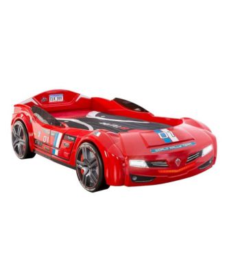 Cilek BiTurbo Twin-Size Race Car Bed, - Remote Control, LED Lights, Sound FX