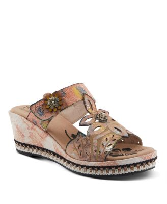 Women's Spring Step Coverup Sandal with Stitch-to-Sole Construction