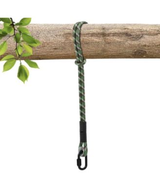 Heavy Duty Tree Swing Hanging Kit Polyester Rope Carabiner For Outdoor Play