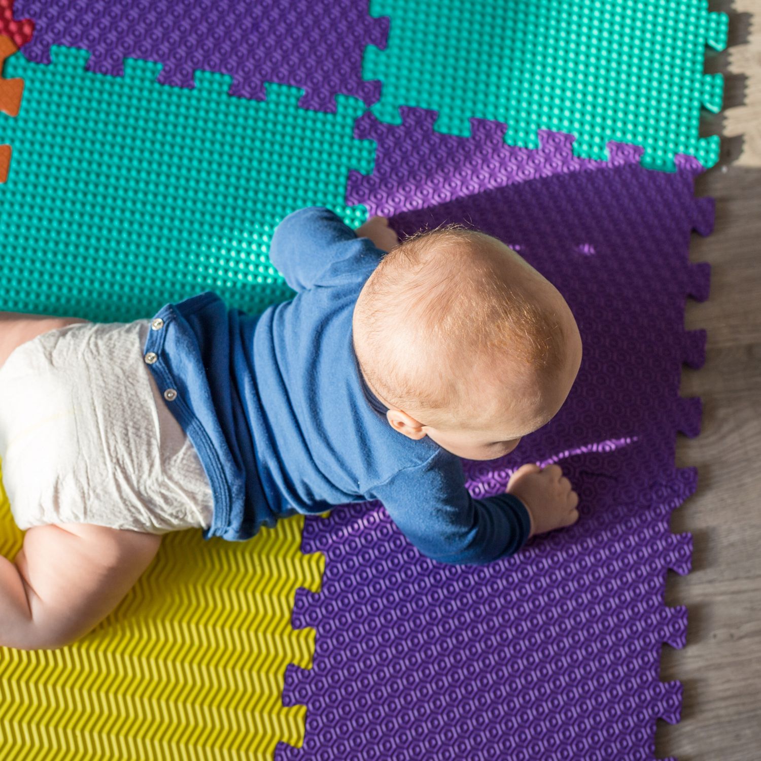 Thick Interlocking Puzzle Foam Exercise Play Mats