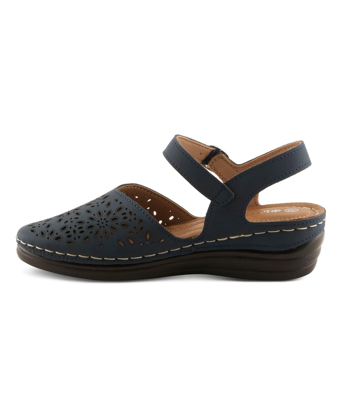 Женские сандалии Patrizia Wedge Sandal with Adjustable Strap, цвет: Тёмно-синий — фото 2