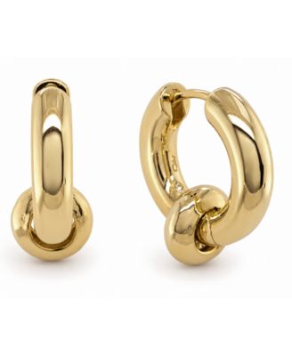 Ring Hinge Hoop Earrings