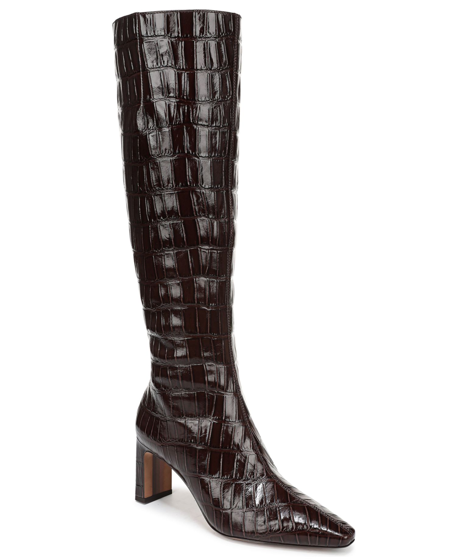 Women's Sylvia Snip Toe Knee High Dress Boots, Regular, Wide & Extra Wide Calf