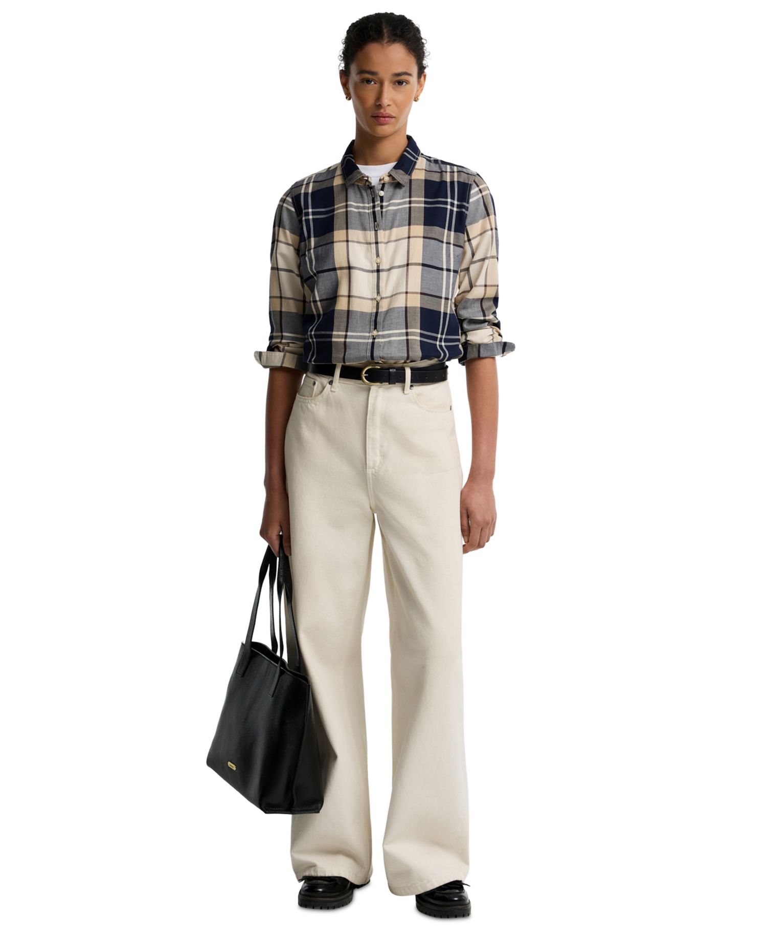 Women's Bredon Plaid Long-Sleeve Shirt