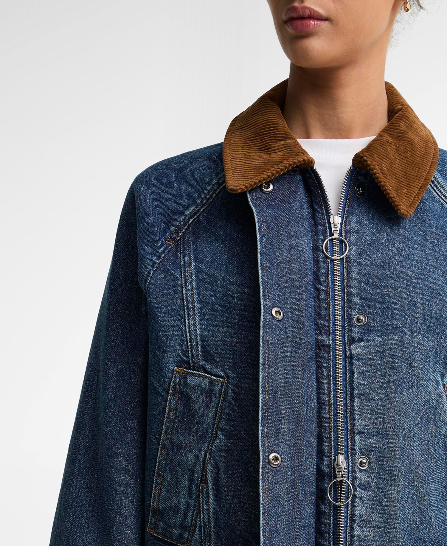 Women's Beadnell Denim Utility Jacket