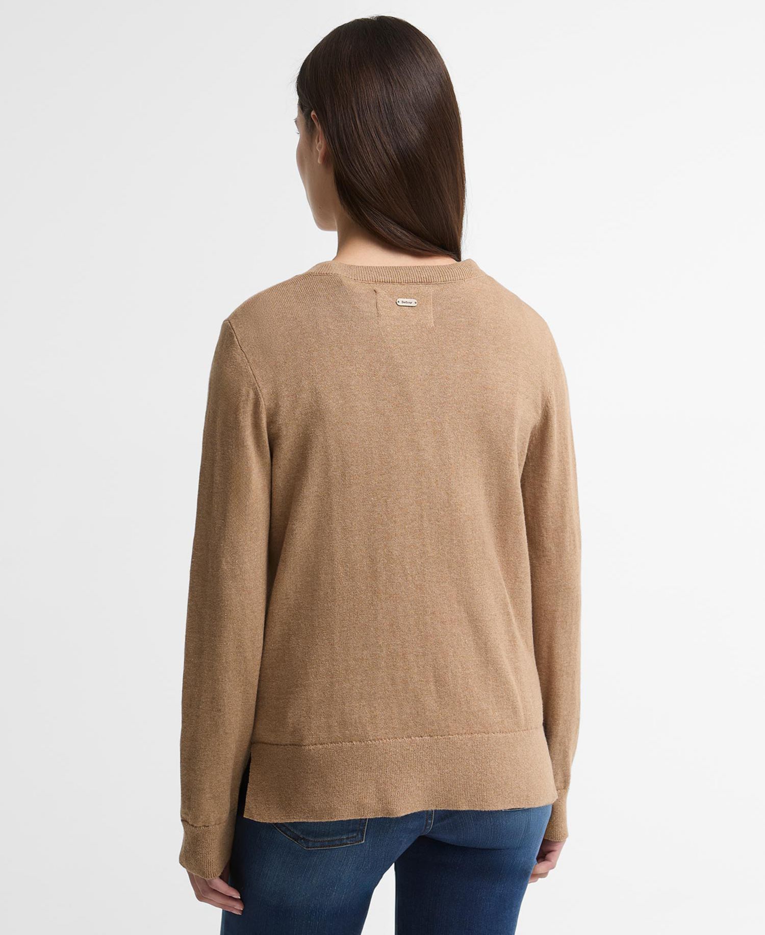 Women's Fareham Crewneck Long-Sleeve Cotton-Blend Sweater