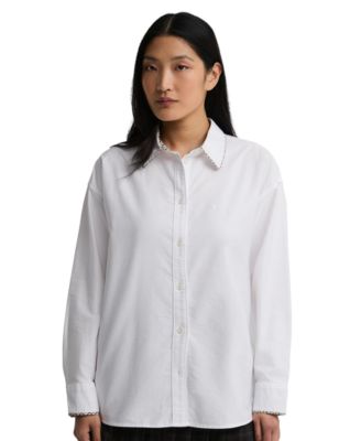 Women's Alverstone Long-Sleeve Cotton Button-Up Shirt