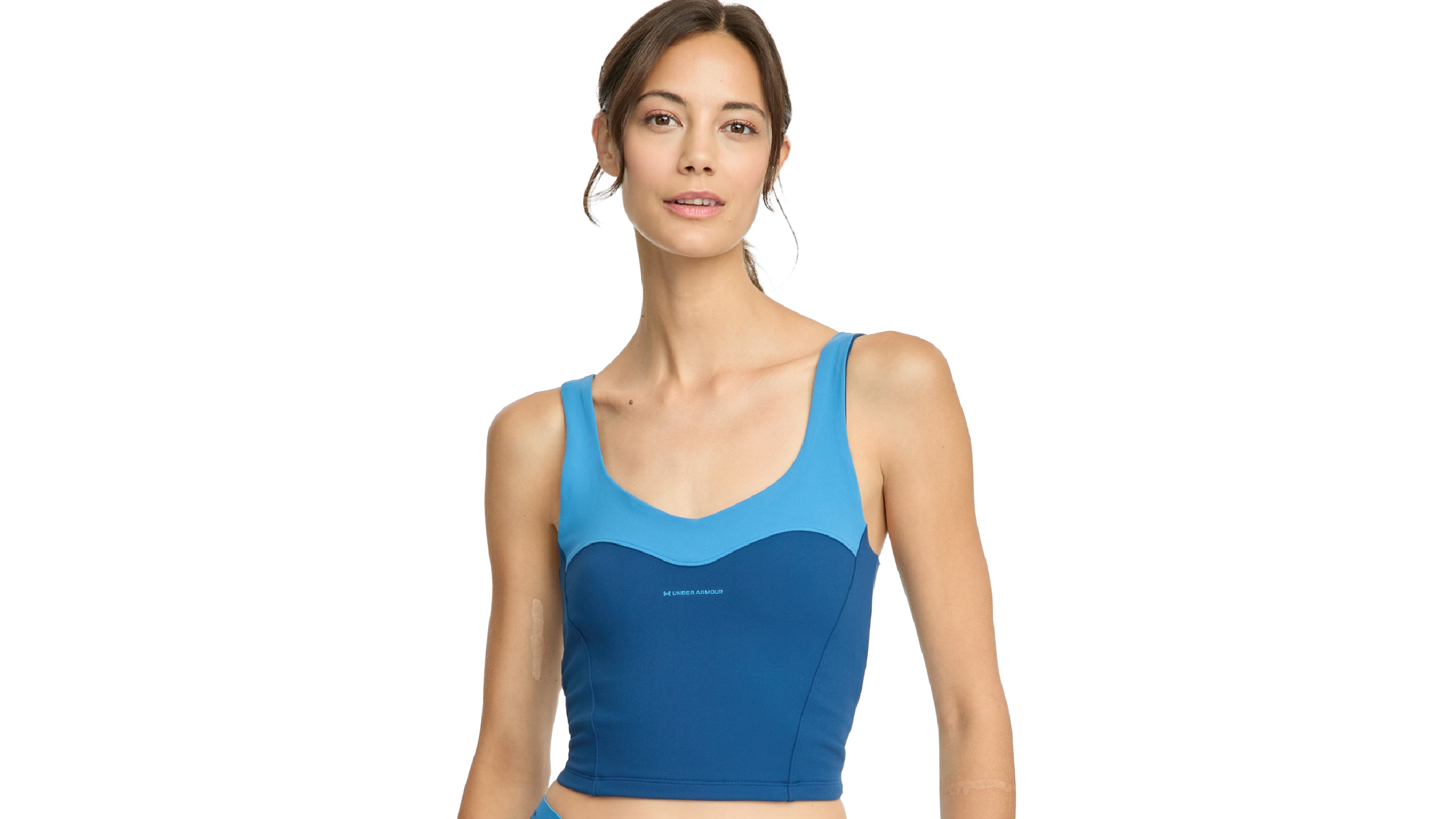 Under Armour Women's Motion Colorblock Scoop-Neck Tank