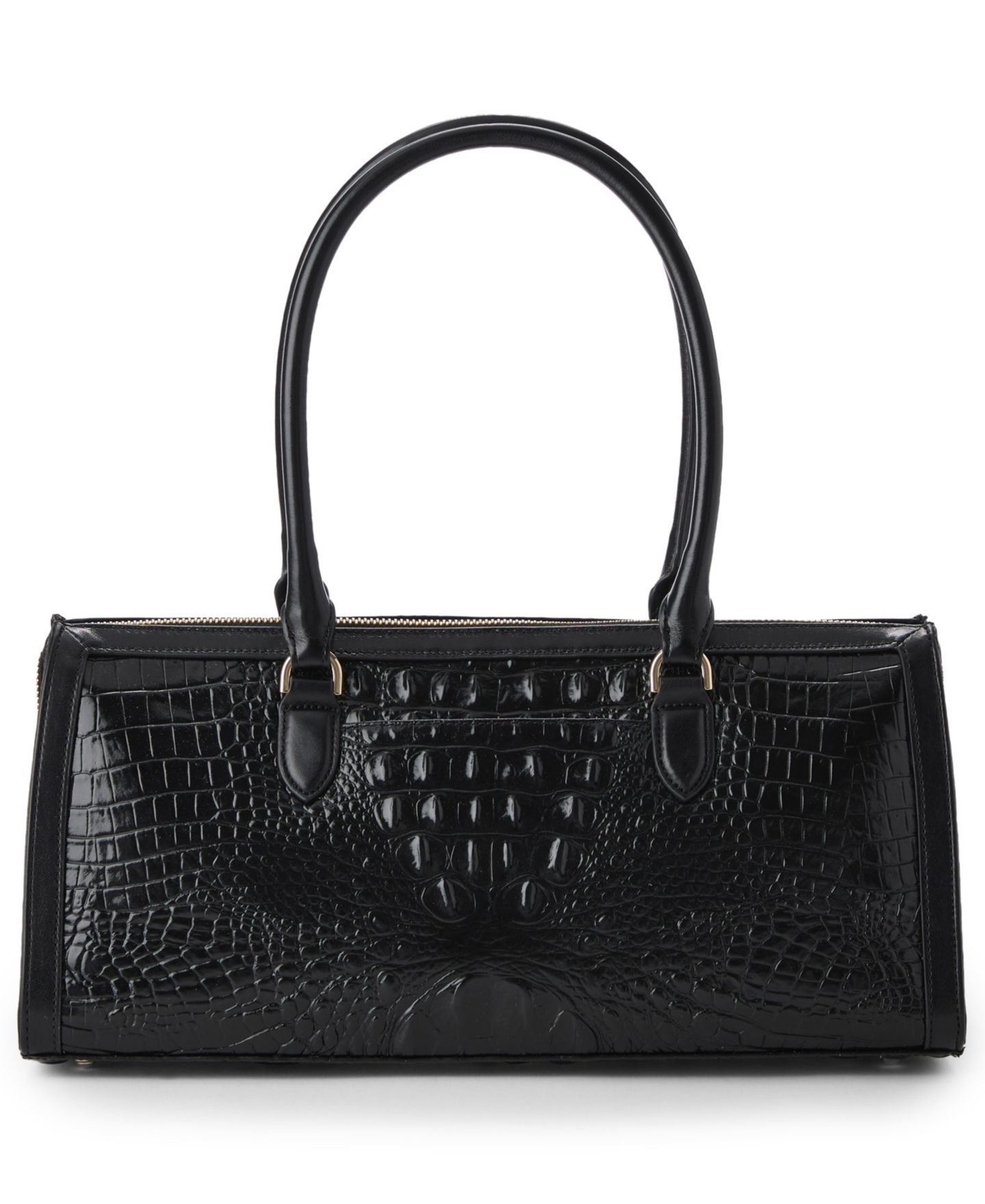 Женская сумка Brahmin Sophia Ocelot Calgary Large Leather Satchel — фото 2
