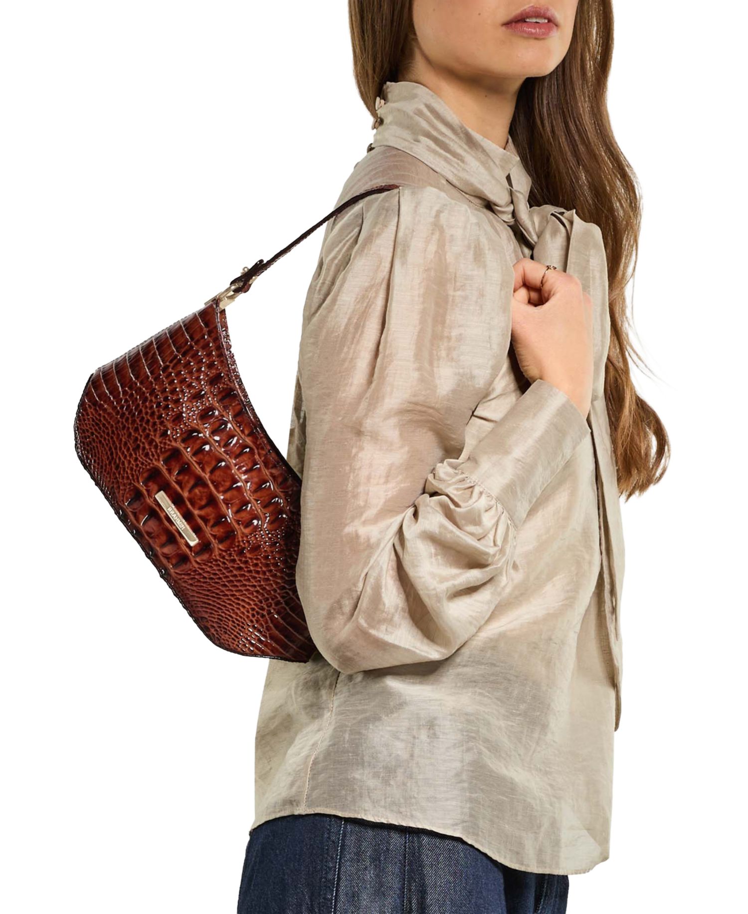 Lilibeth Melbourne Small Leather Shoulder Bag