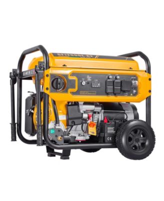 13500W Peak Dual Fuel Portable Generator with Electric Start and CO Sensor