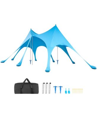 Pop Up Beach Tent Sun Shelter, UPF 50 Plus, 20 x 13 feet Canopy