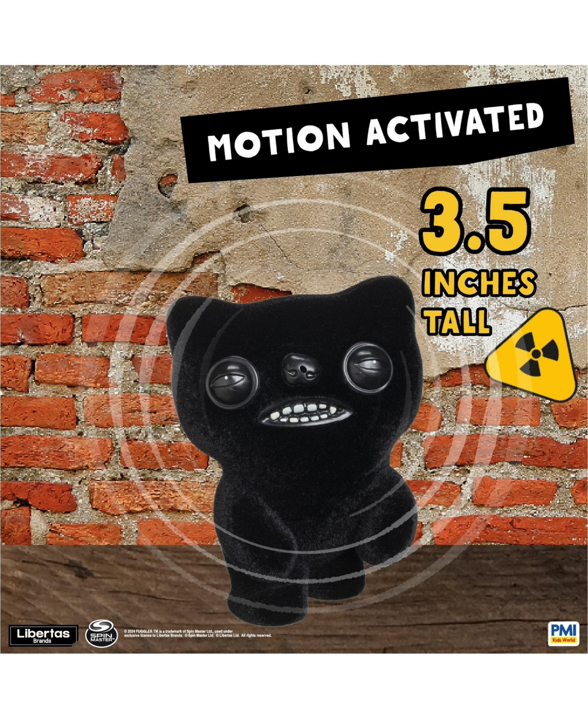 Fuggler Series 2 Farting Figure 3.5" 1-Piece Action Figure, Ages 4+