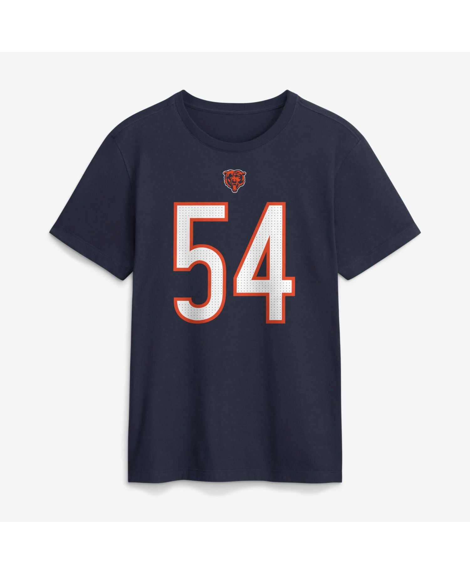 Men's Brian Urlacher Navy Chicago Bears Retired Name & Number T-Shirt