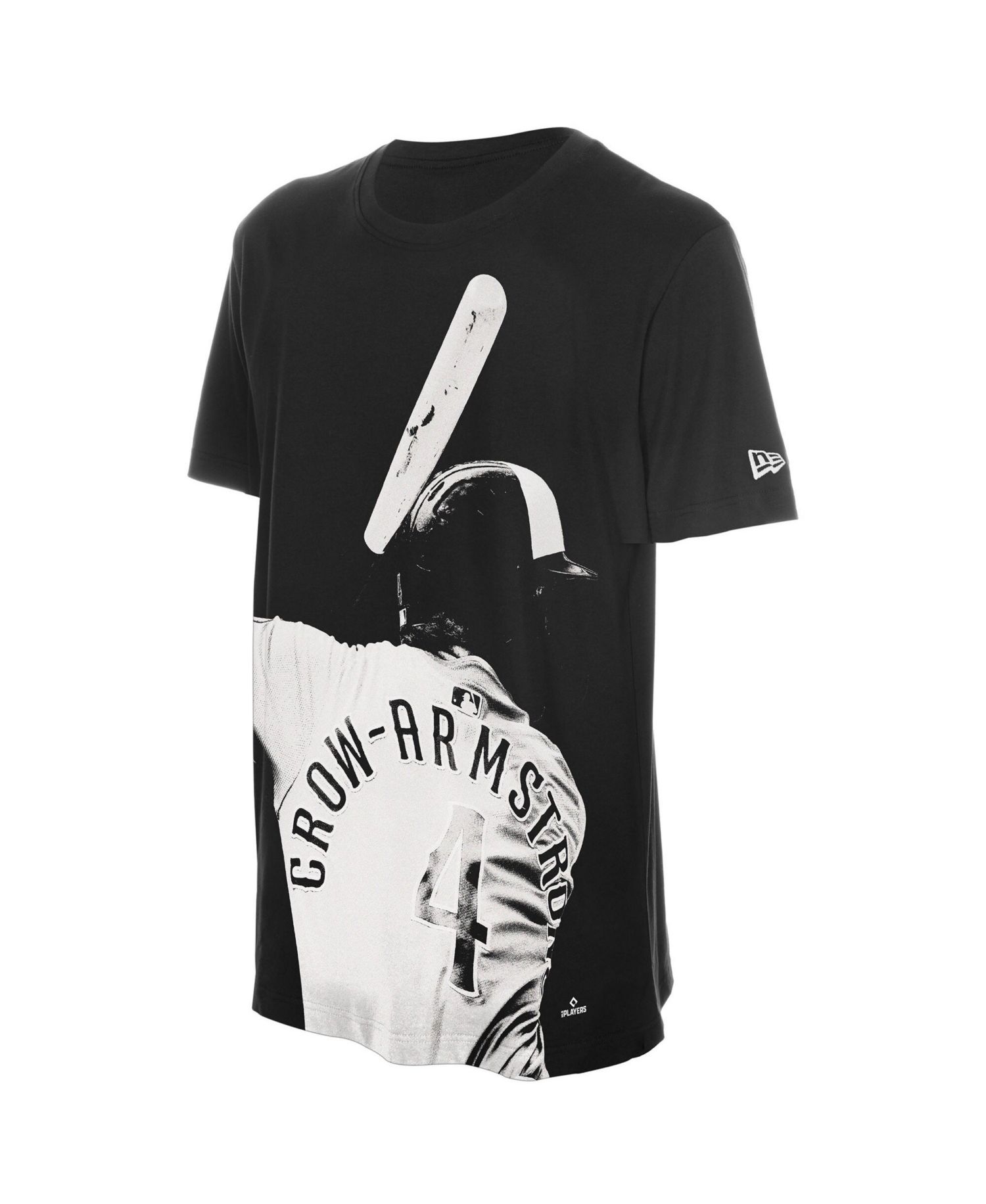 Men's Pete Crow-Armstrong Black Chicago Cubs Oversized Graphic T-Shirt