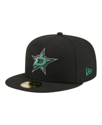 Men's Black Dallas Stars Color Pop 59FIFTY Fitted Hat