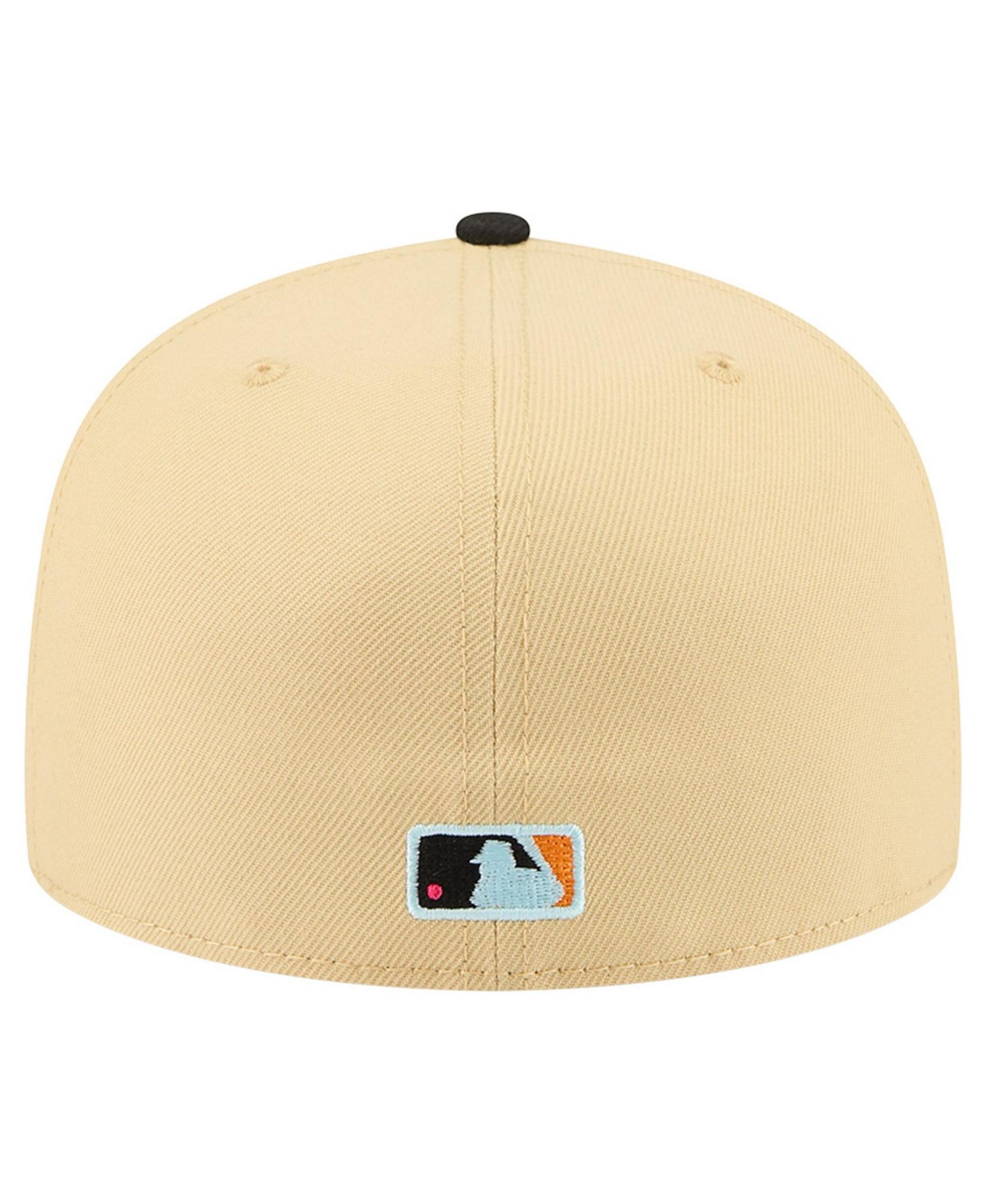 Men's Light Beige St. Louis Cardinals Two-Tone Embroidered Visor 59FIFTY Fitted Hat
