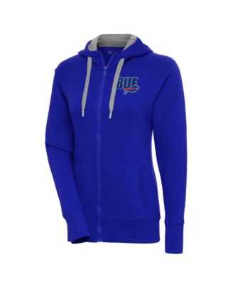 Women's Buffalo Bills Victory Full-Zip Hoodie with Heat-Sealed Graphics