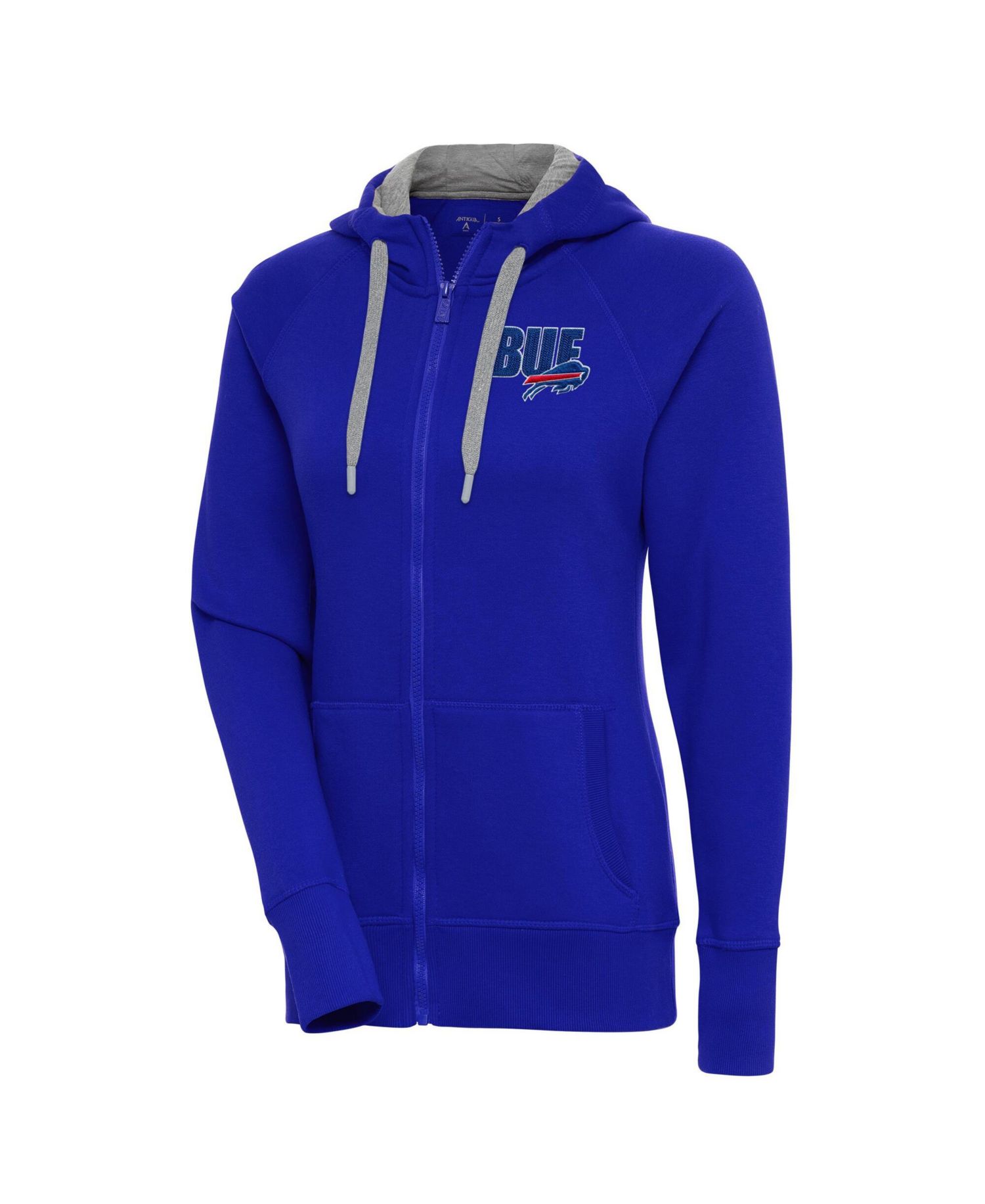 Women's Buffalo Bills Victory Full-Zip Hoodie with Heat-Sealed Graphics