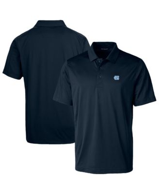 Cutter Buck Men's Navy North Carolina Tar Heels Prospect Eco Textured Stretch Polo Shirt