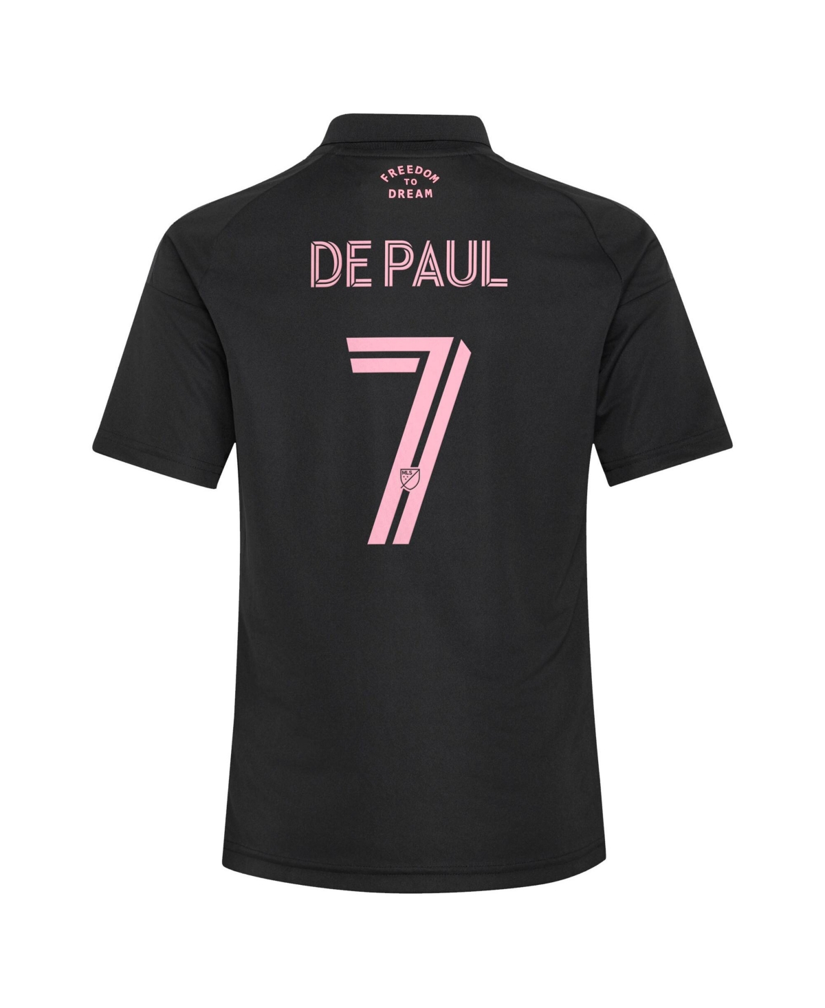Adidas Big Boys and Girls Rodrigo De Paul Black Inter Miami Cf 2026 Presagio Replica Jersey