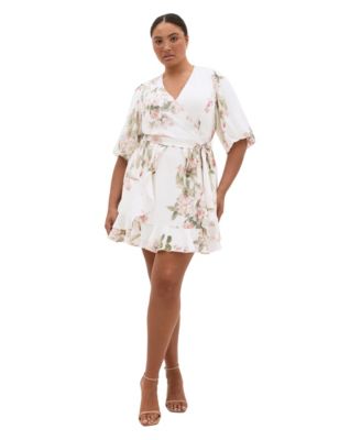 Women's Plus Size Koko Print Mini Dress