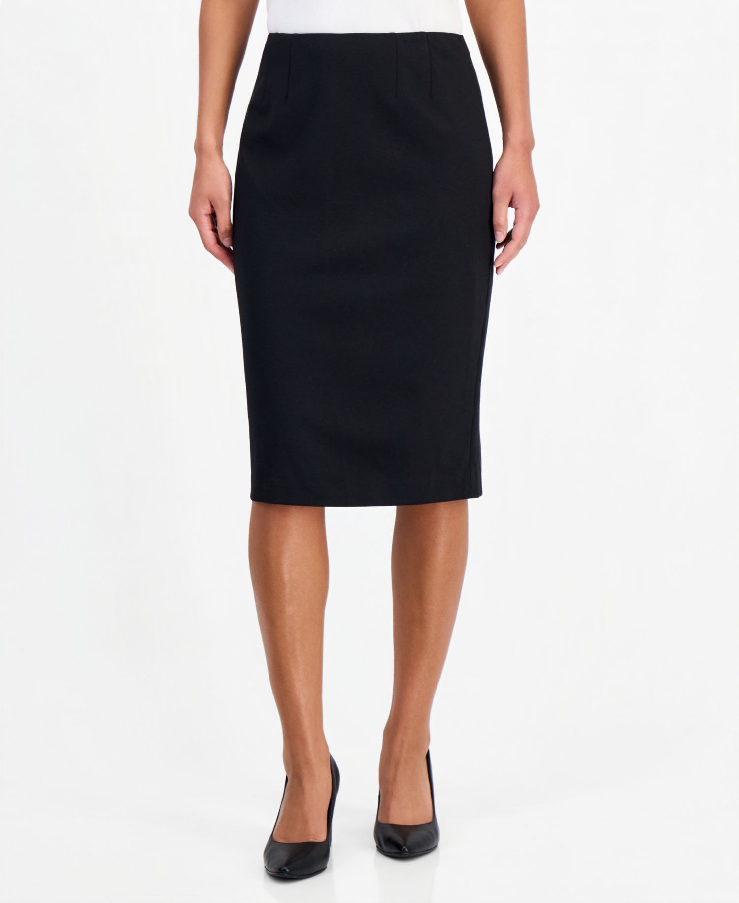 Women's Peplum Pencil Notched-Collar Jacket and Skirt, 2-Piece Set