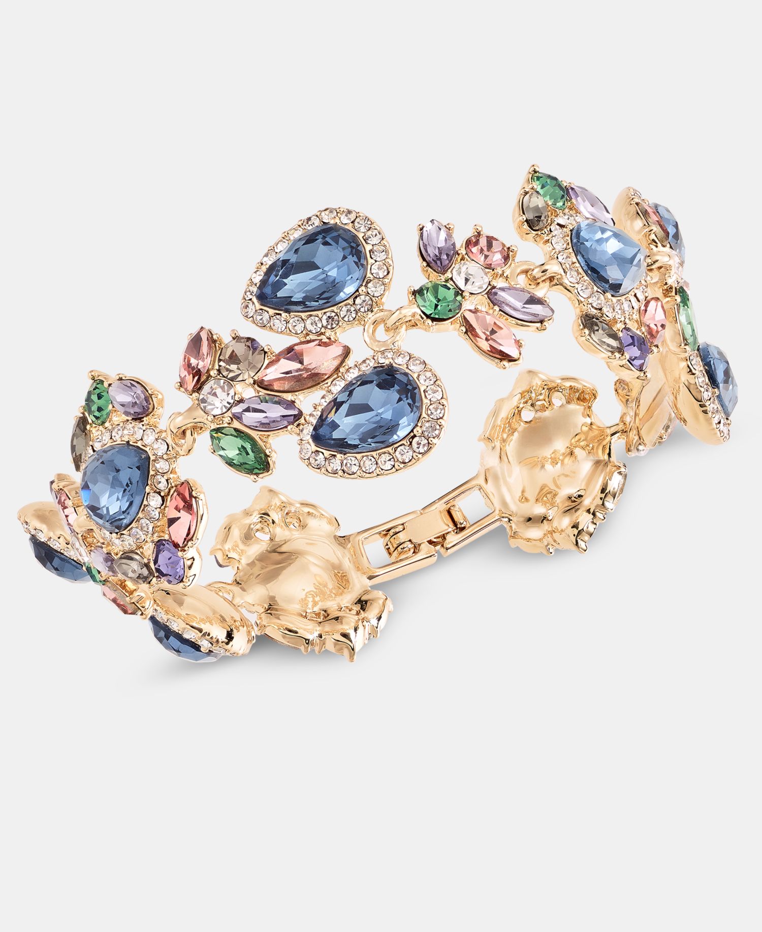 Crystal Viney Drama Statement Flex Bracelet