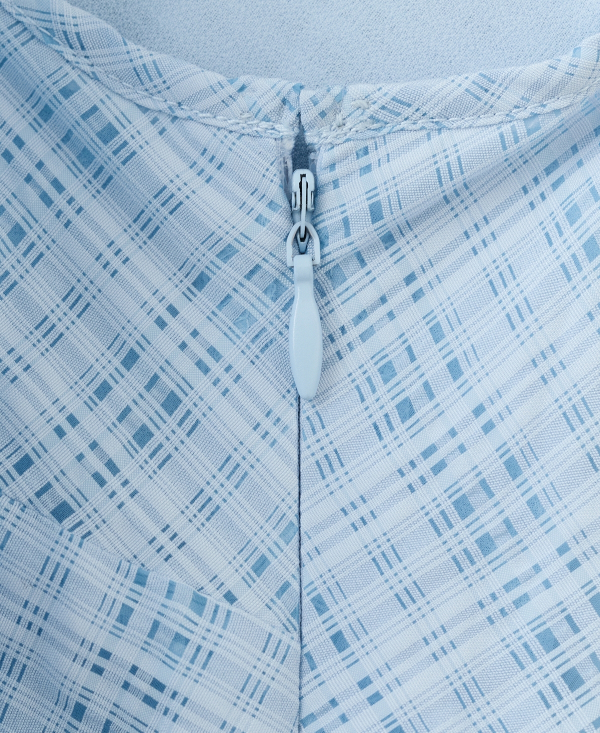 Mango Women's Check Asymmetrical Dress