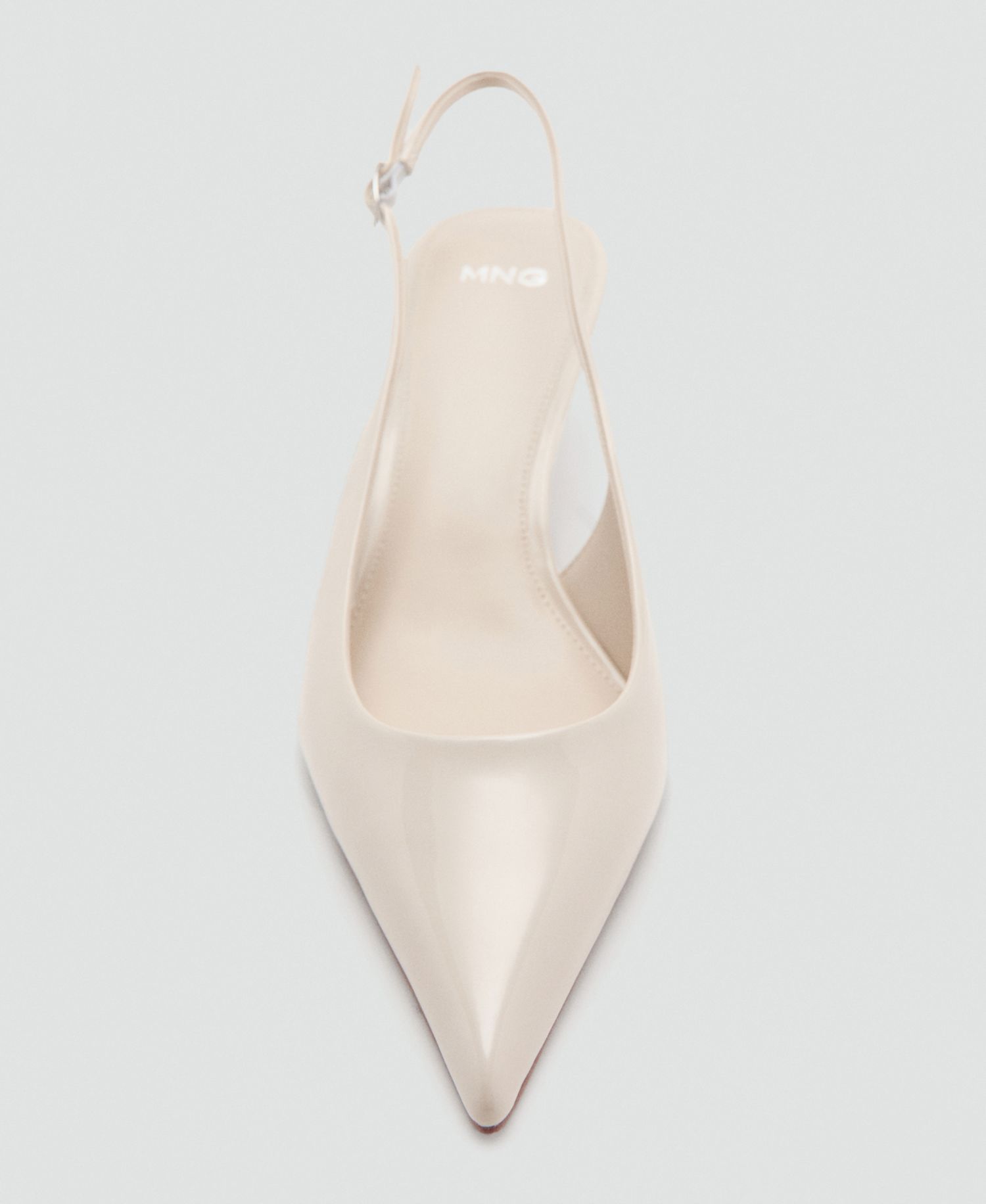 Women's Kitten-Heel Patent Leather Shoes
