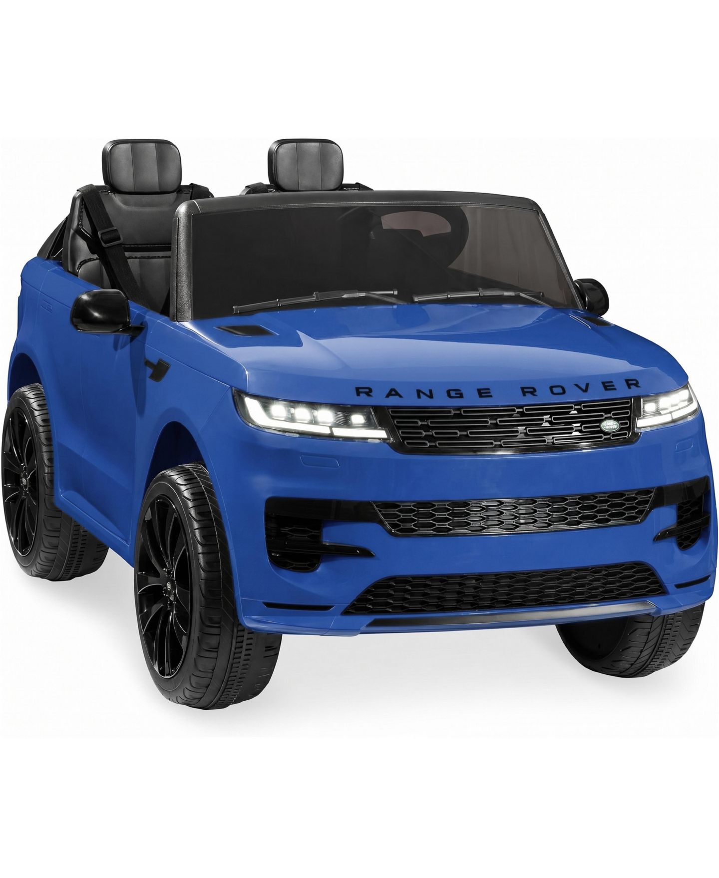 Детская игрушка Best Choice Products Kids 24V 2-Seater Licensed Range Rover Ride-On Car w/ith Parent Control 132lb Weight Capacity, цвет: Синий — фото 1