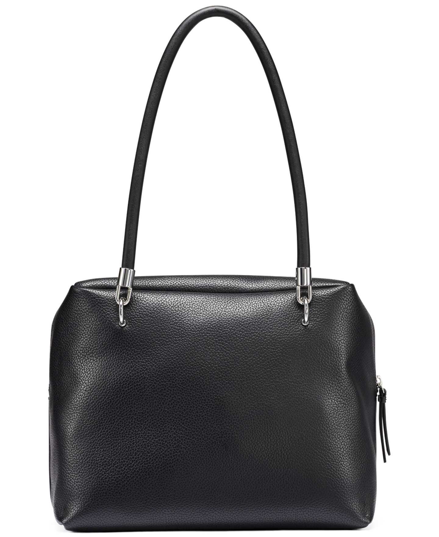 Женская сумка Calvin Klein Waverly Zip-Top Extra-Large Camera Handbag, цвет: Чёрный / Серебряный — фото 2