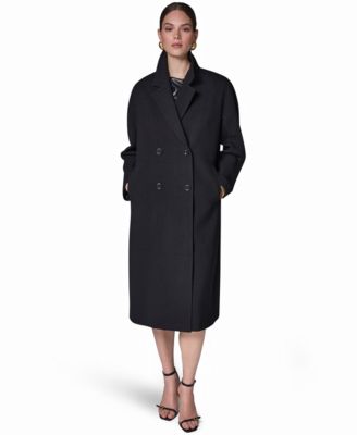Women's Double-Breasted Lined Rain Coat