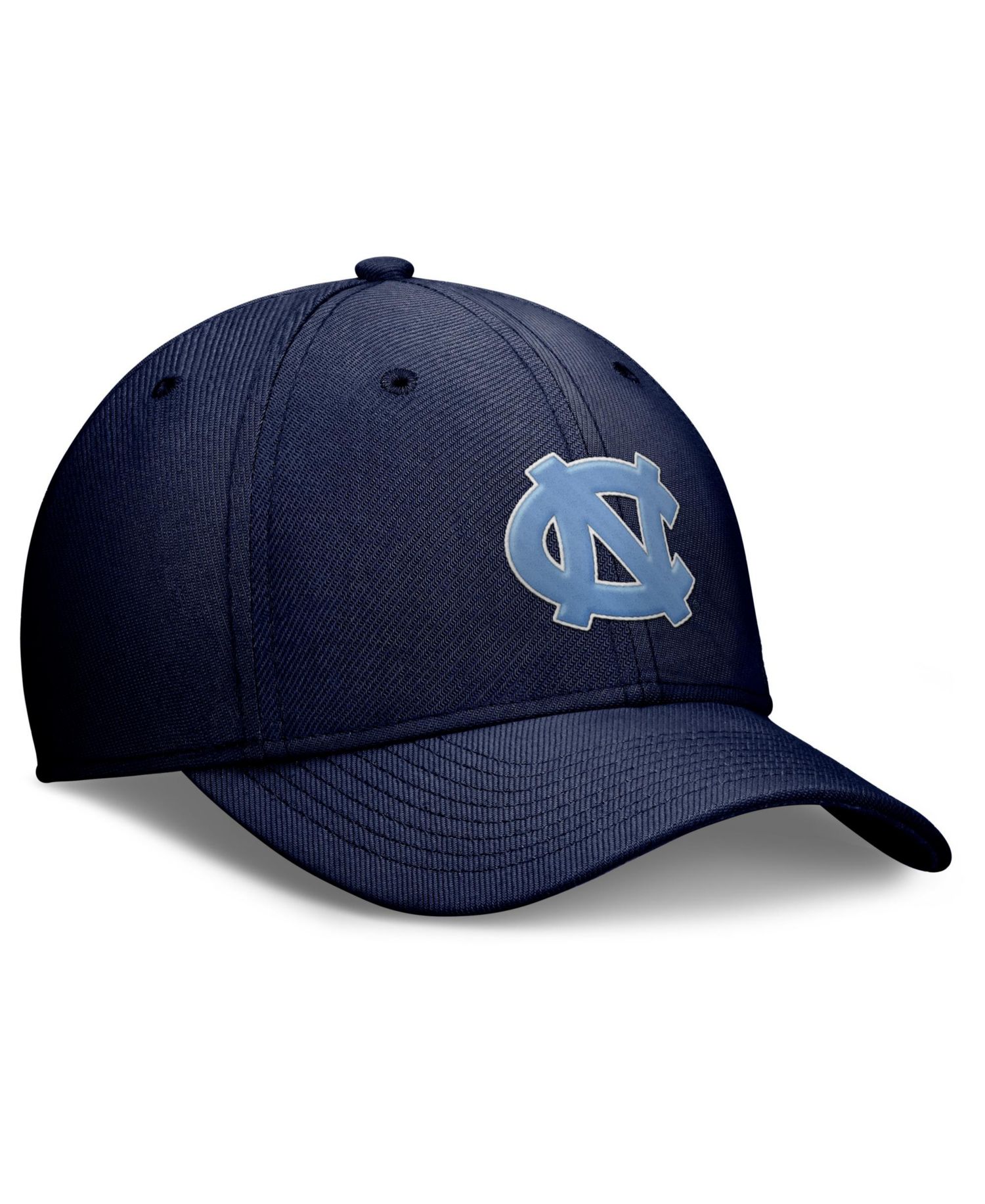 Men's Navy North Carolina Tar Heels Rise Swoosh Dri-FIT Flex Hat