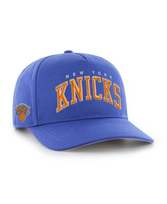 Men's Blue New York Knicks Block Arch Hitch Adjustable Hat