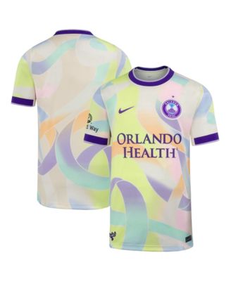 Big Boys and Girls Yellow Orlando Pride 2026 Secondary Stadium Replica Jersey
