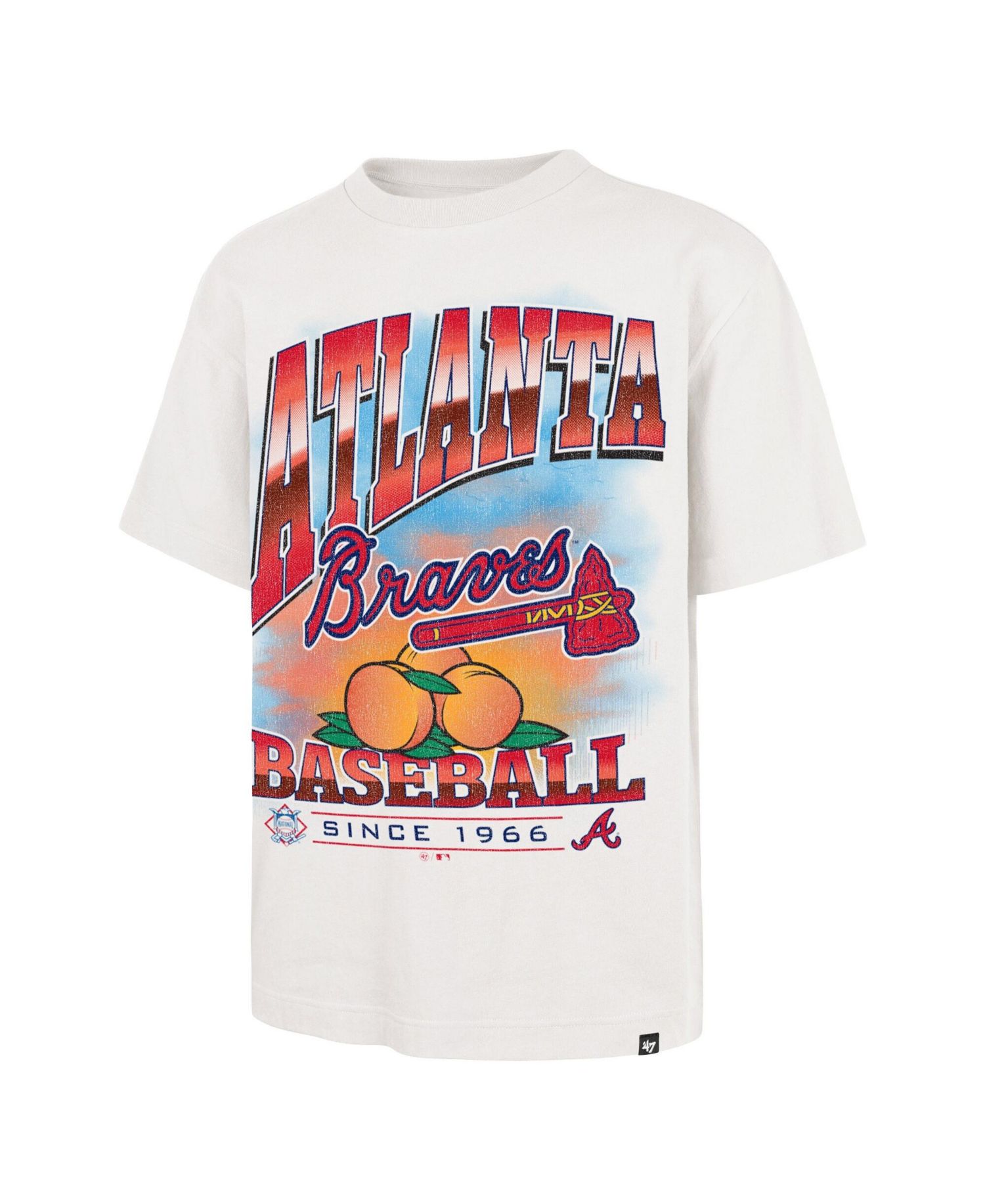 Men's White Atlanta Braves Regional Upland Foundation T-Shirt