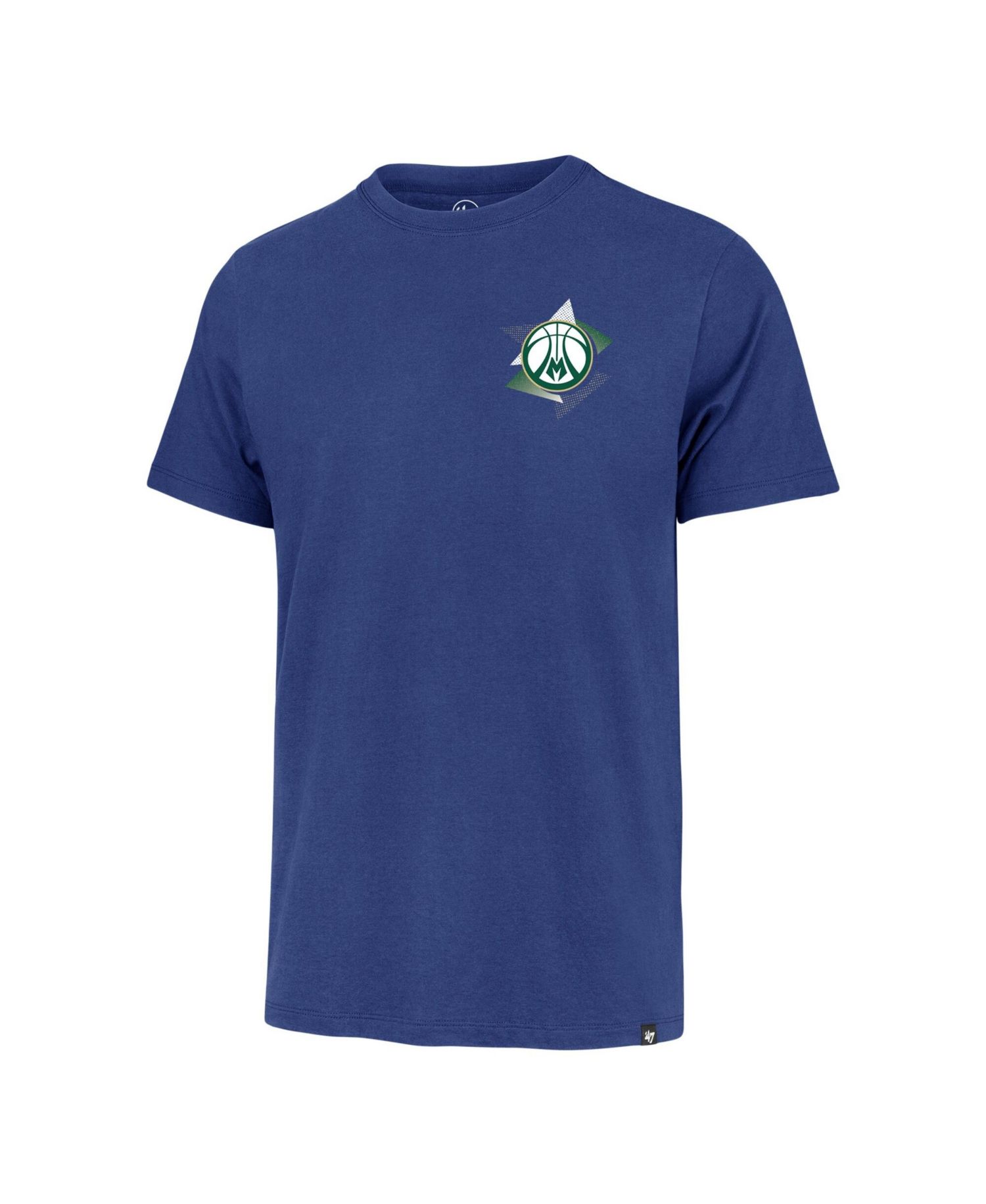 Men's ''47 Brand Royal Milwaukee Bucks City Edition Backboard T-Shirt