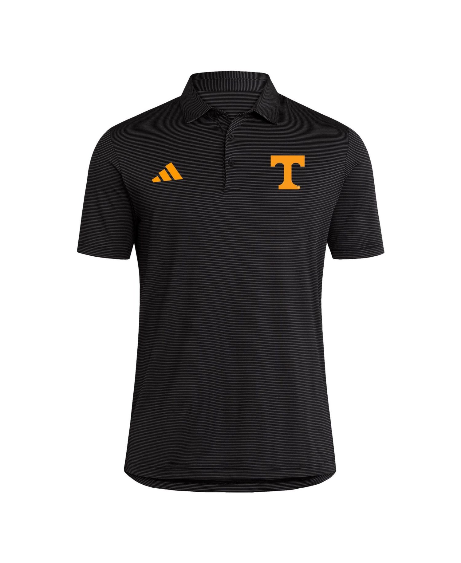 Men's Black Tennessee Volunteers Ultimate 365 Stripe Polo Shirt