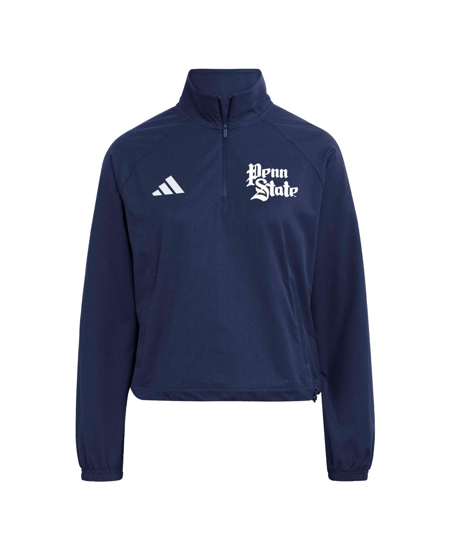 Women's Navy Penn State Nittany Lions Ultimate365 Woven Quarter-Zip Top