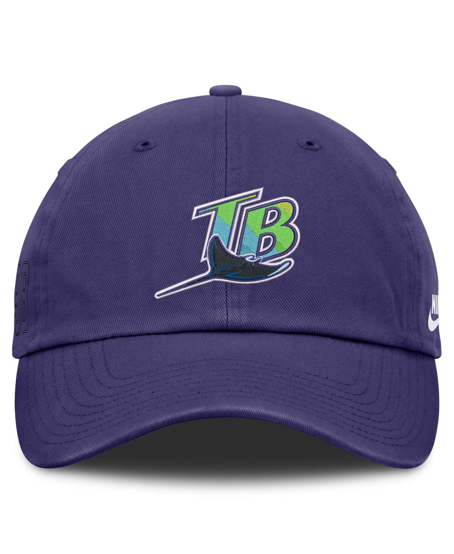 Men's Purple Tampa Bay Rays Cooperstown Club Adjustable Hat