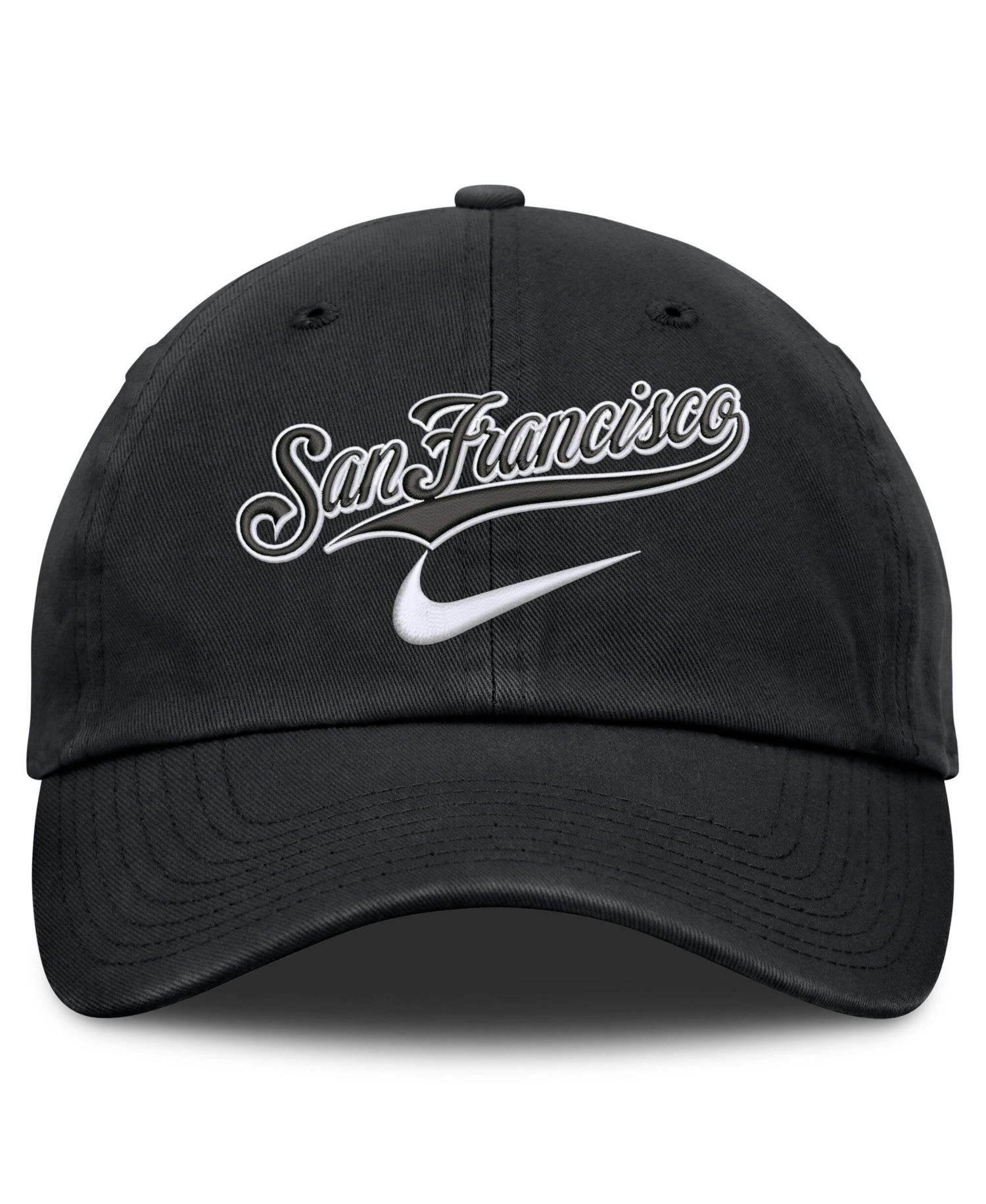 Men's Black San Francisco Giants Primetime Club Adjustable Hat