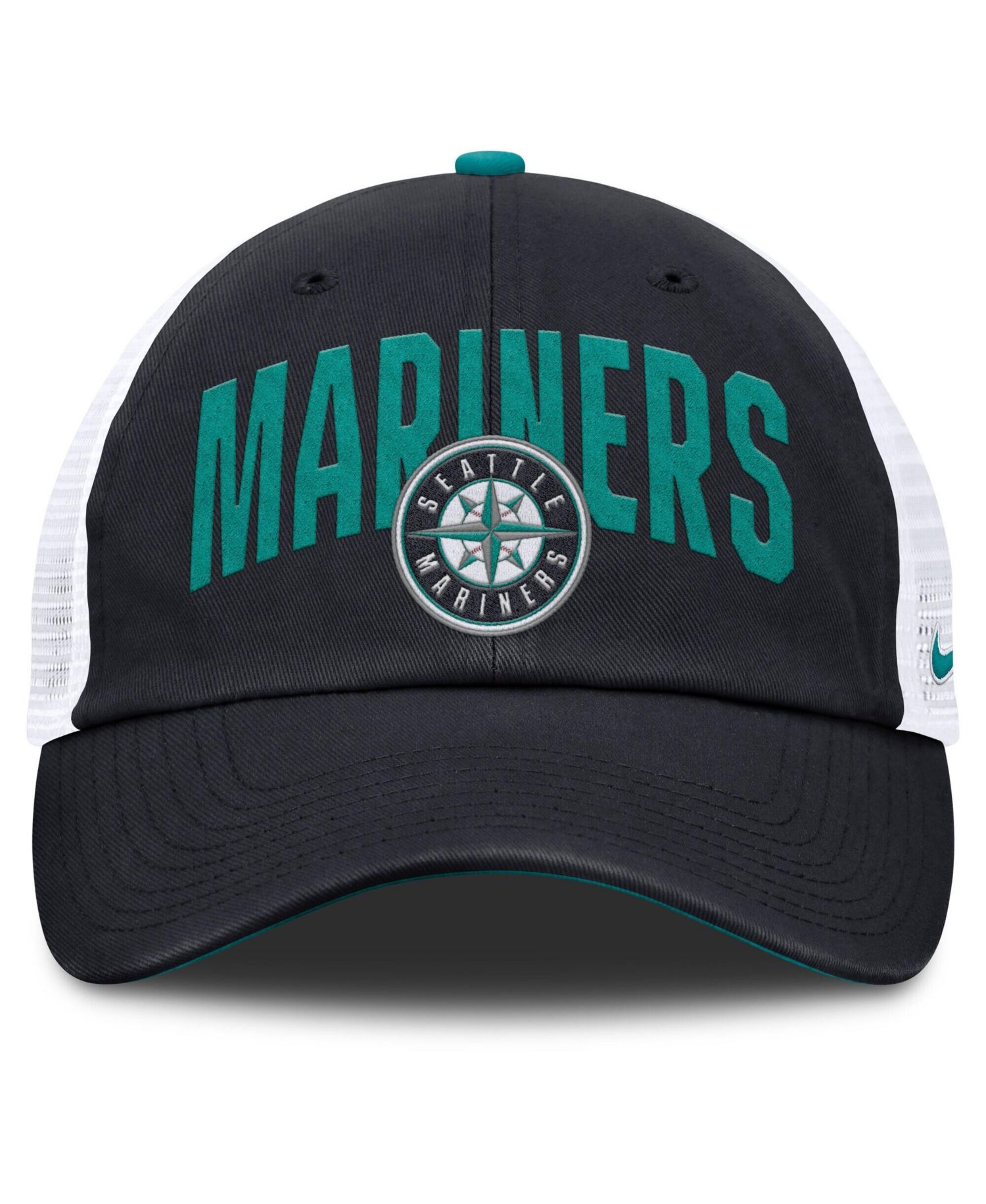 Men's Navy Seattle Mariners Primetime Club Adjustable Trucker Hat
