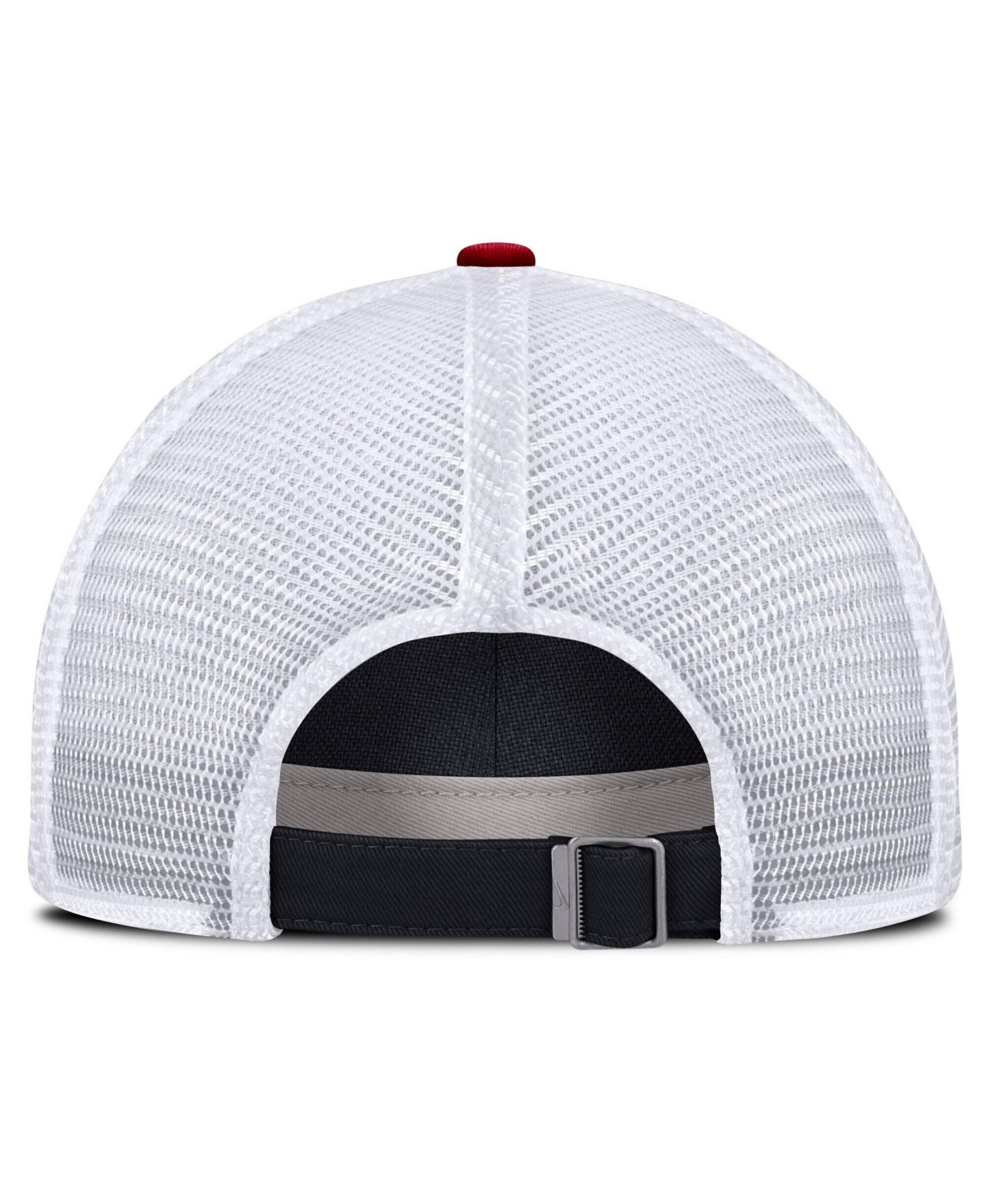 Мужская кепка Nike Navy Atlanta Braves Primetime Club Adjustable Trucker Hat — фото 4