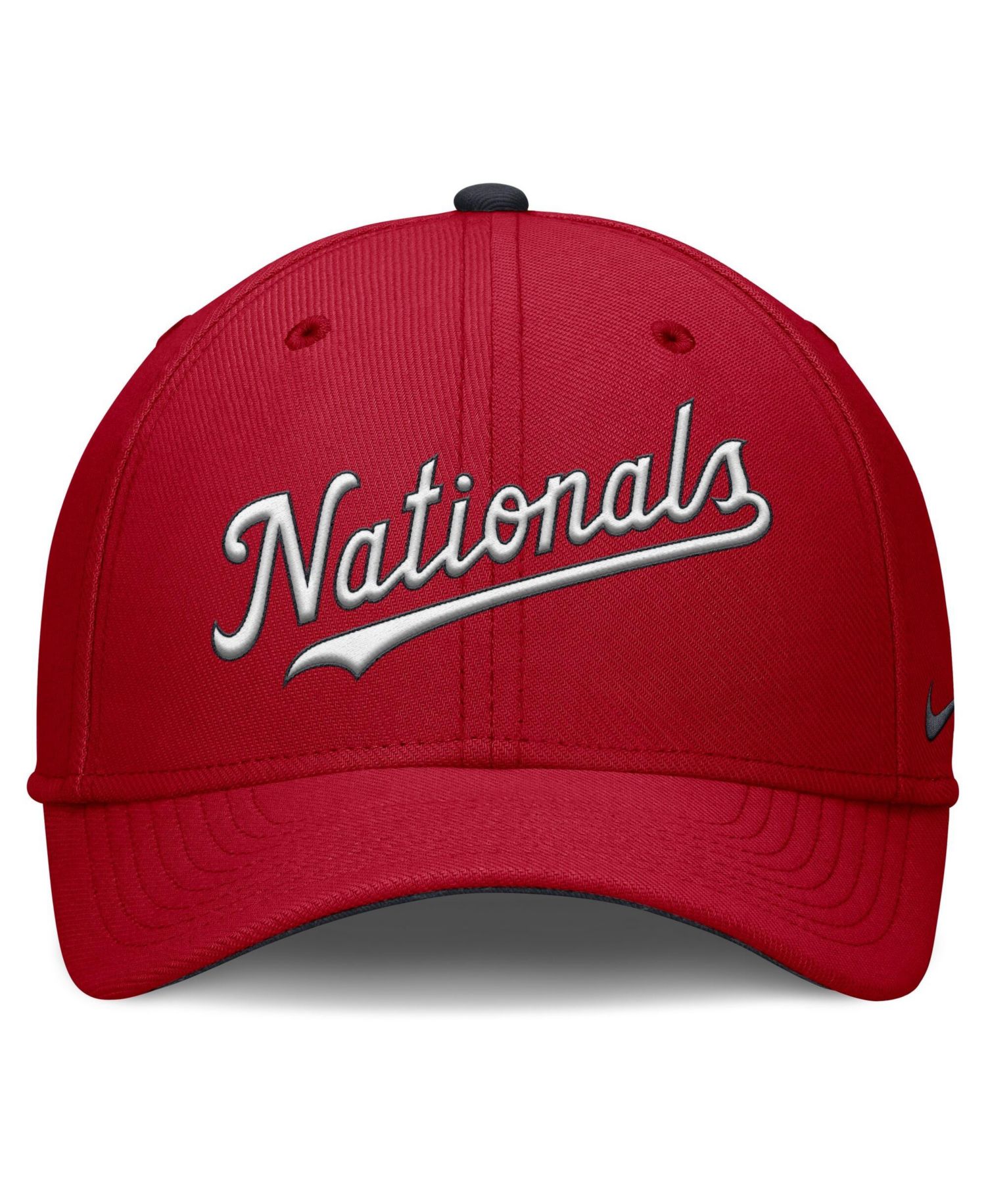 Men's Red Washington Nationals Primetime Rise Dri-FIT Flex Hat